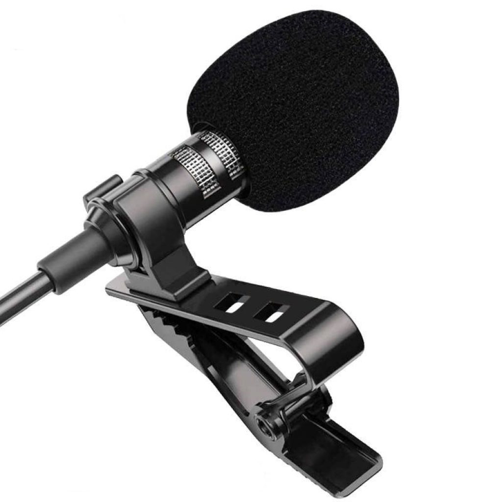 1 5m Mini Portable Lavalier Microphone Condenser Clip on Lapel Mic Wired Mikrofo Microfon for Phone