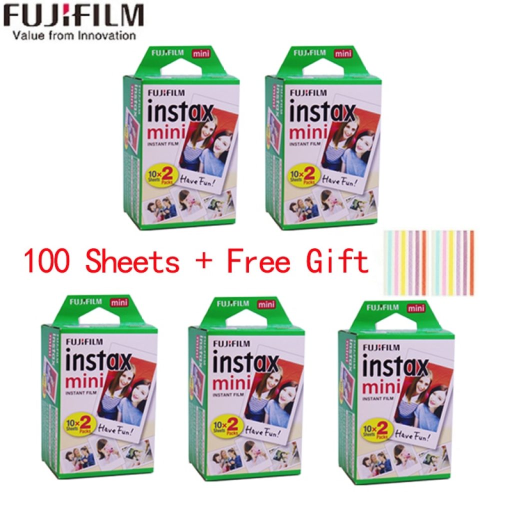 10 100 Sheets Fuji Fujifilm instax mini 11 9 films white Edge 3 Inch wide film