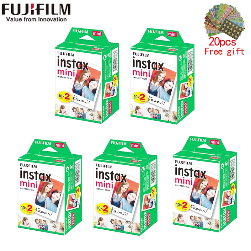10 200 sheets Fujifilm instax mini 11 9 film white Edge 3 Inch wide film for