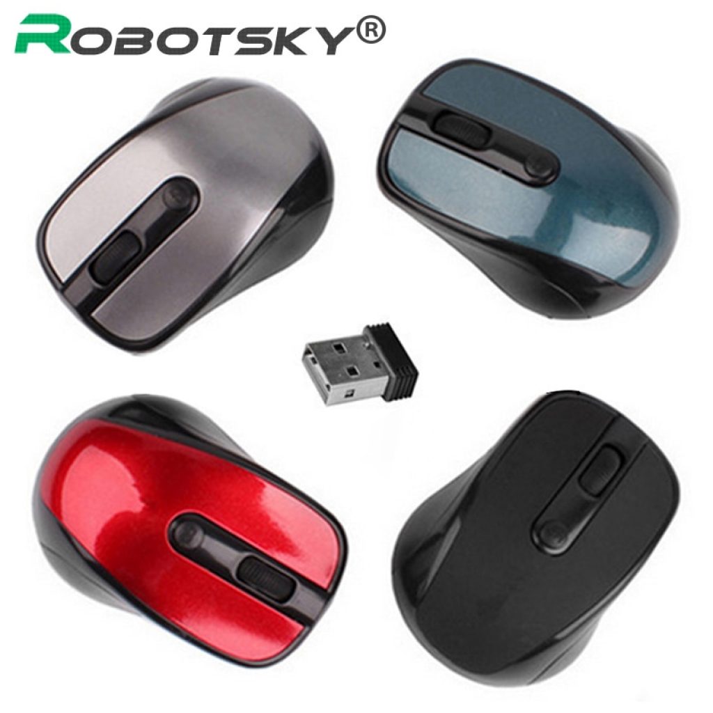 1000DPI Wireless Mouse Mini Optical Mouse Laptop Mice 2 4G 10m with Dongle for Computer PC