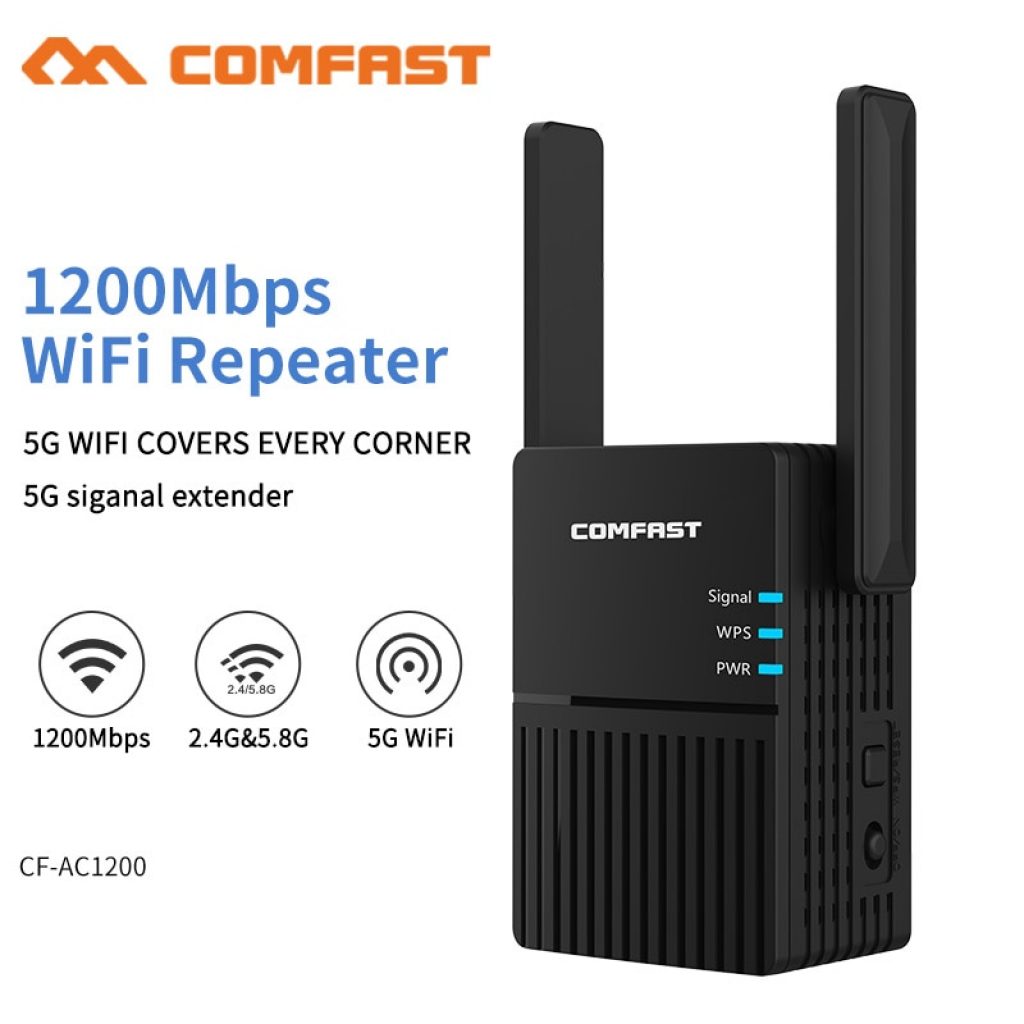 1200Mbps Long Range Dual Band 2 4 5Ghz Wireless Wifi Router High Power Wifi Repeater Wifi