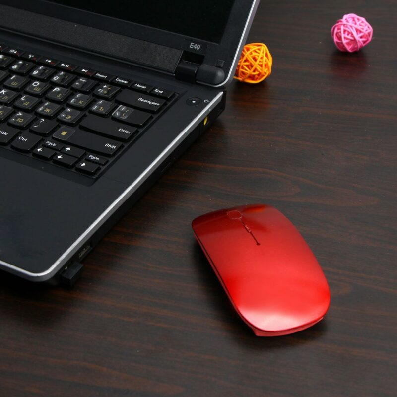 1600 DPI USB Optical Wireless Computer Mouse 2 4G Receiver Super Slim Mouse For PC Laptop 3