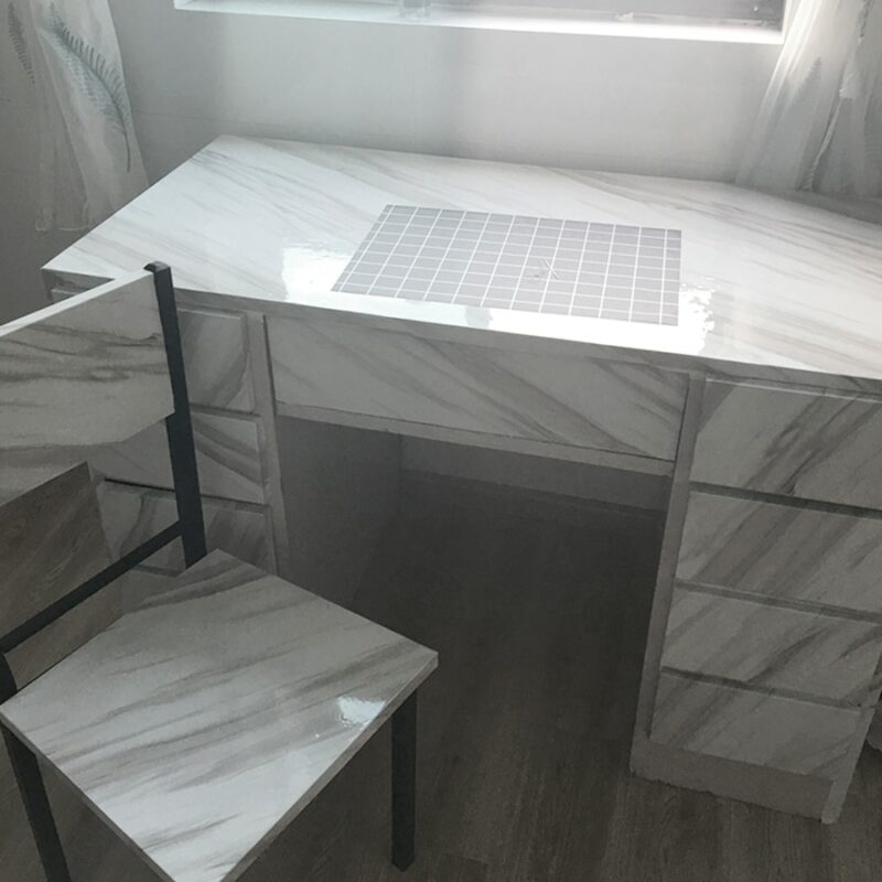 1M 2M Modern Living Room Furniture Desktop Waterproof Marble Wallpaper Vinyl Self Adhesive Contact Paper Solid 1