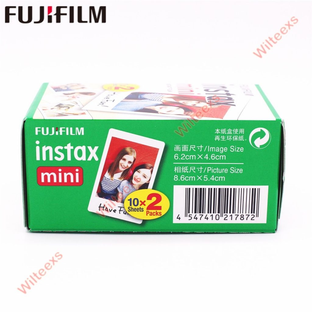 20 100 sheets Fujifilm Instax Mini White Film Instant Photo Paper For Instax Mini 8 9 3