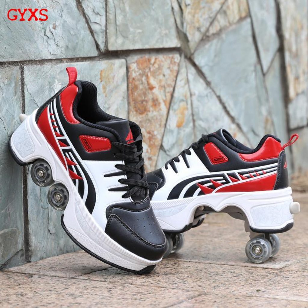2020 GYXS HOT Roller skates 4 wheels adults unisex casual shoes children skates 3