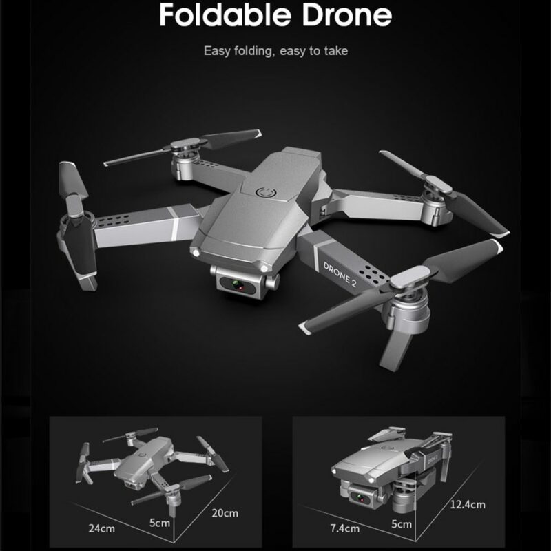 2020 NEW E68 Drone HD wide angle 4K WIFI 1080P FPV Drones video live Recording Quadcopter 3