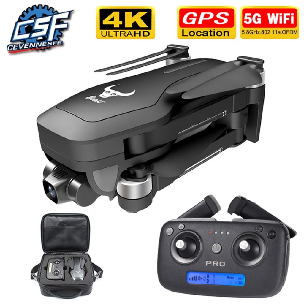 2020 NWE SG906 pro drone 4k HD mechanical gimbal camera 5G wifi gps system supports TF