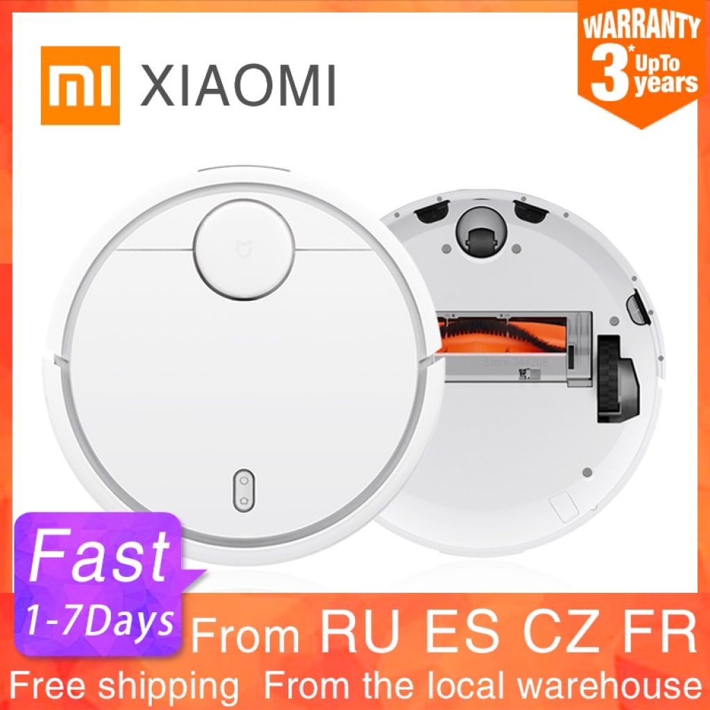 2020 XIAOMI Original MIJIA Robot Vacuum Cleaner for Home Automatic Sweeping Dust Sterilize Smart Planned WIFI