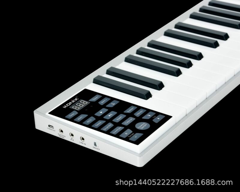 2020 new Intelligent 61 key Piano Handbook teclado musical Portable Electronic Piano Adult Professional Midi Keyboard 2
