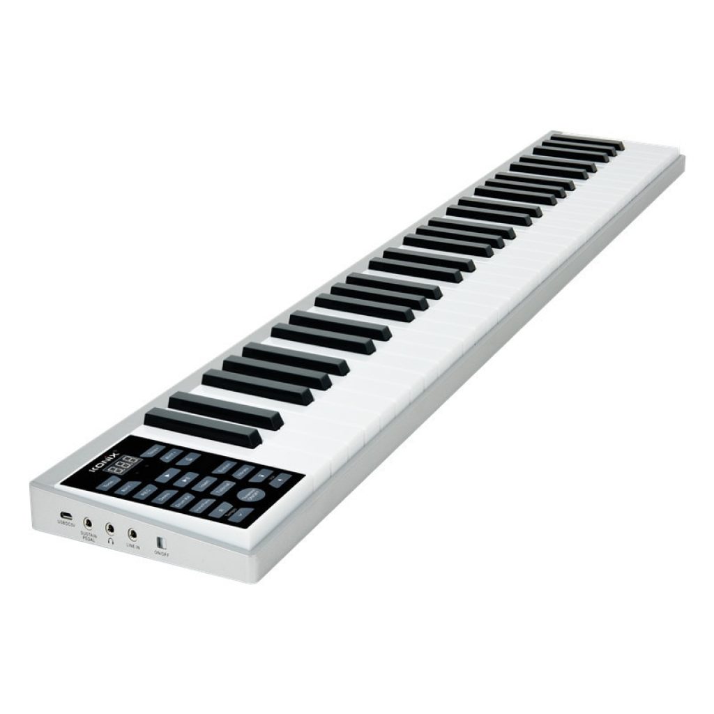 2020 new Intelligent 61 key Piano Handbook teclado musical Portable Electronic Piano Adult Professional Midi Keyboard 5