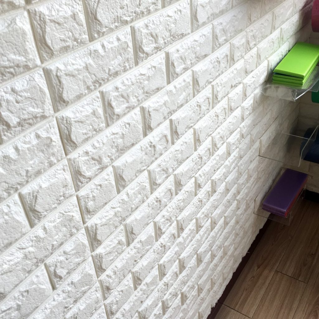 3D Brick Wall Stickers Wallpaper Decor Foam Waterproof Wall Covering Wallpaper For Kids Living Room DIY