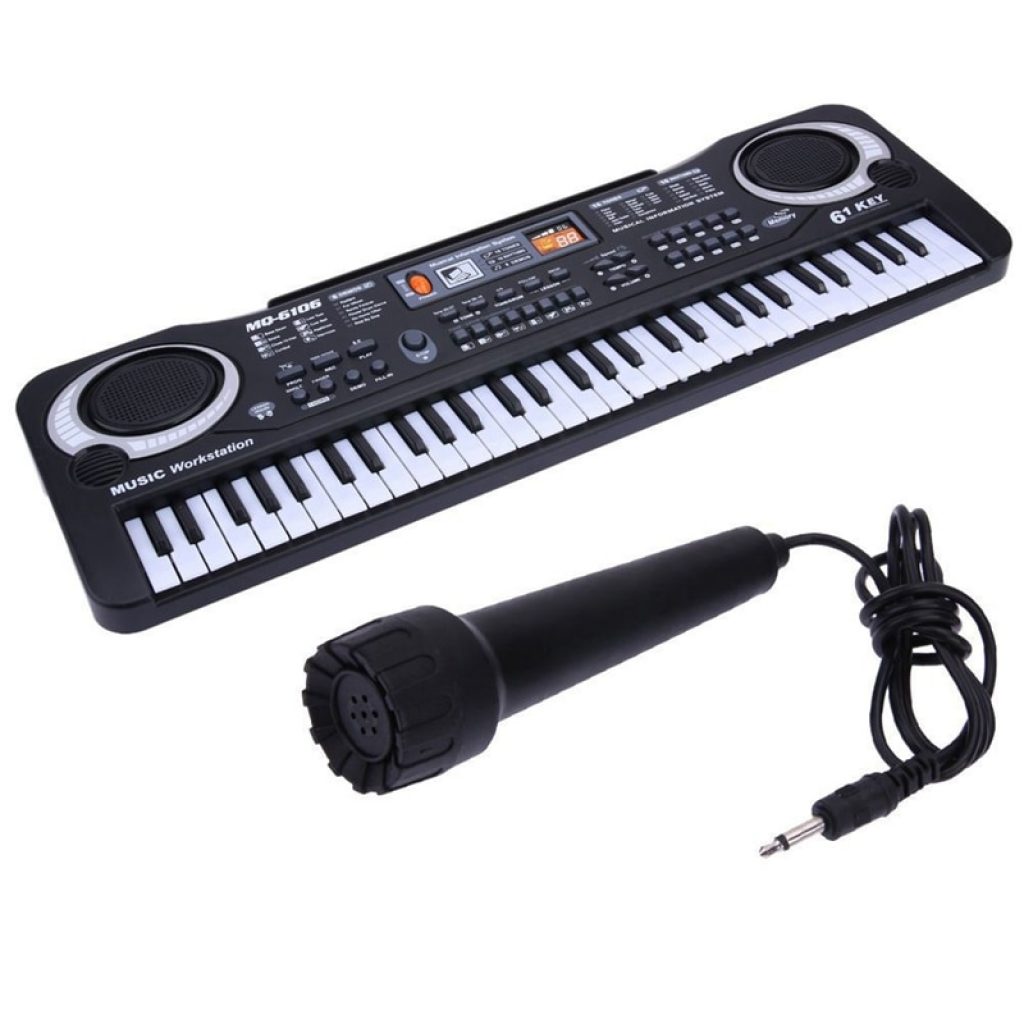 61 Keys Digital Music Electronic Keyboard Key Board Electric Piano Children Gift Eu Plug 4