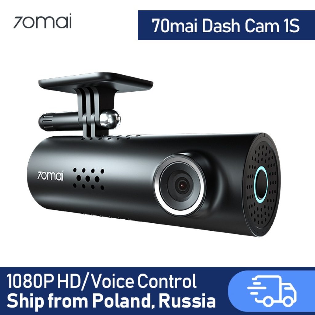 70mai Dash Cam 1S Car DVR 70 mai Camera Support Smart Voice Control WIFI Wireless Connect