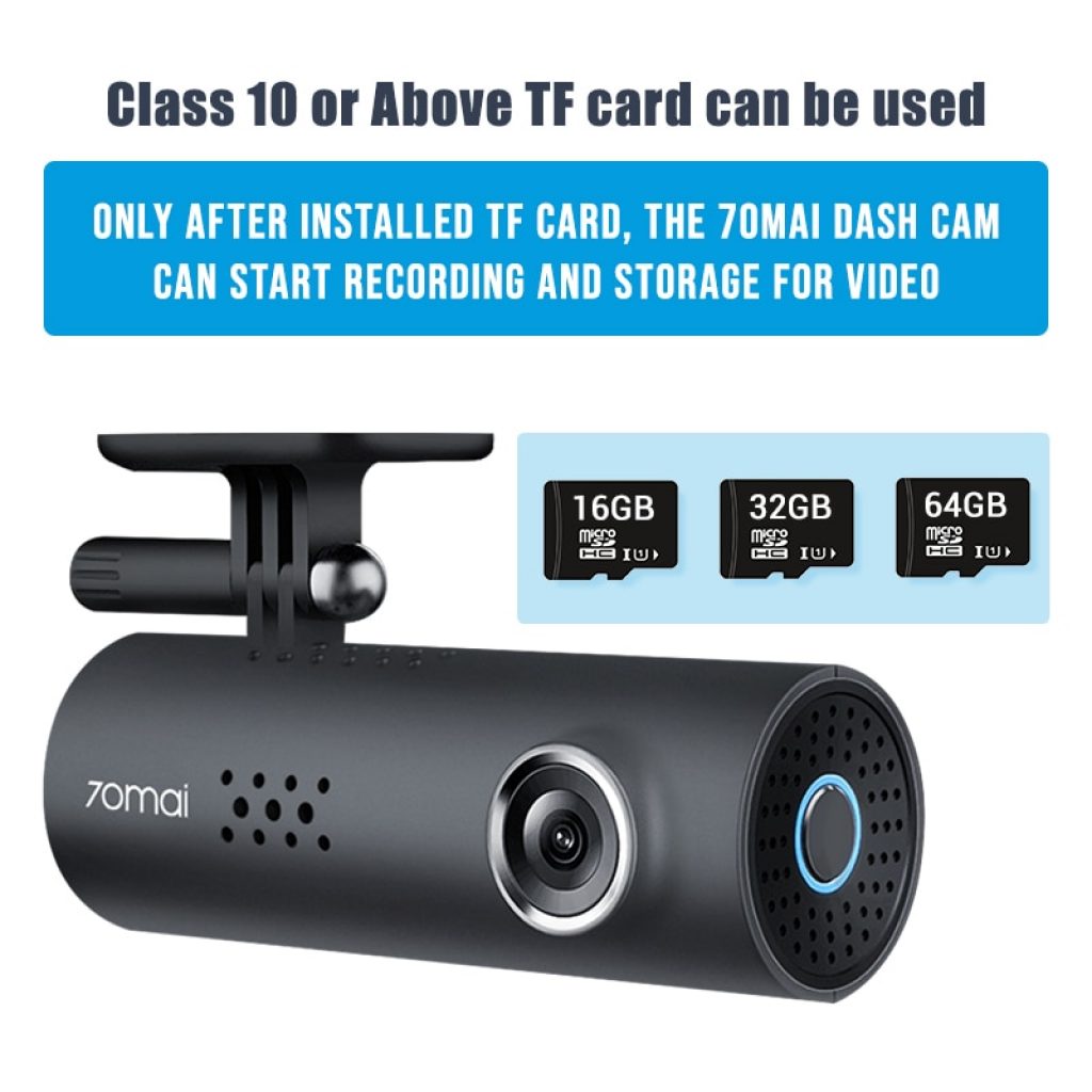 70mai Smart Dash Cam 1S English Voice Control 70 Mai Car Camera 1080P 130FOV Wifi 70mai 4