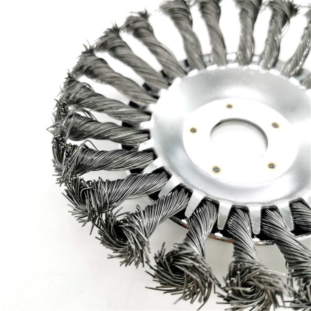 8 6 Inch Brushcutter Head Steel Wire Trimmer Head Grass Weed Cutting Rusting Dust Removal Plate 4