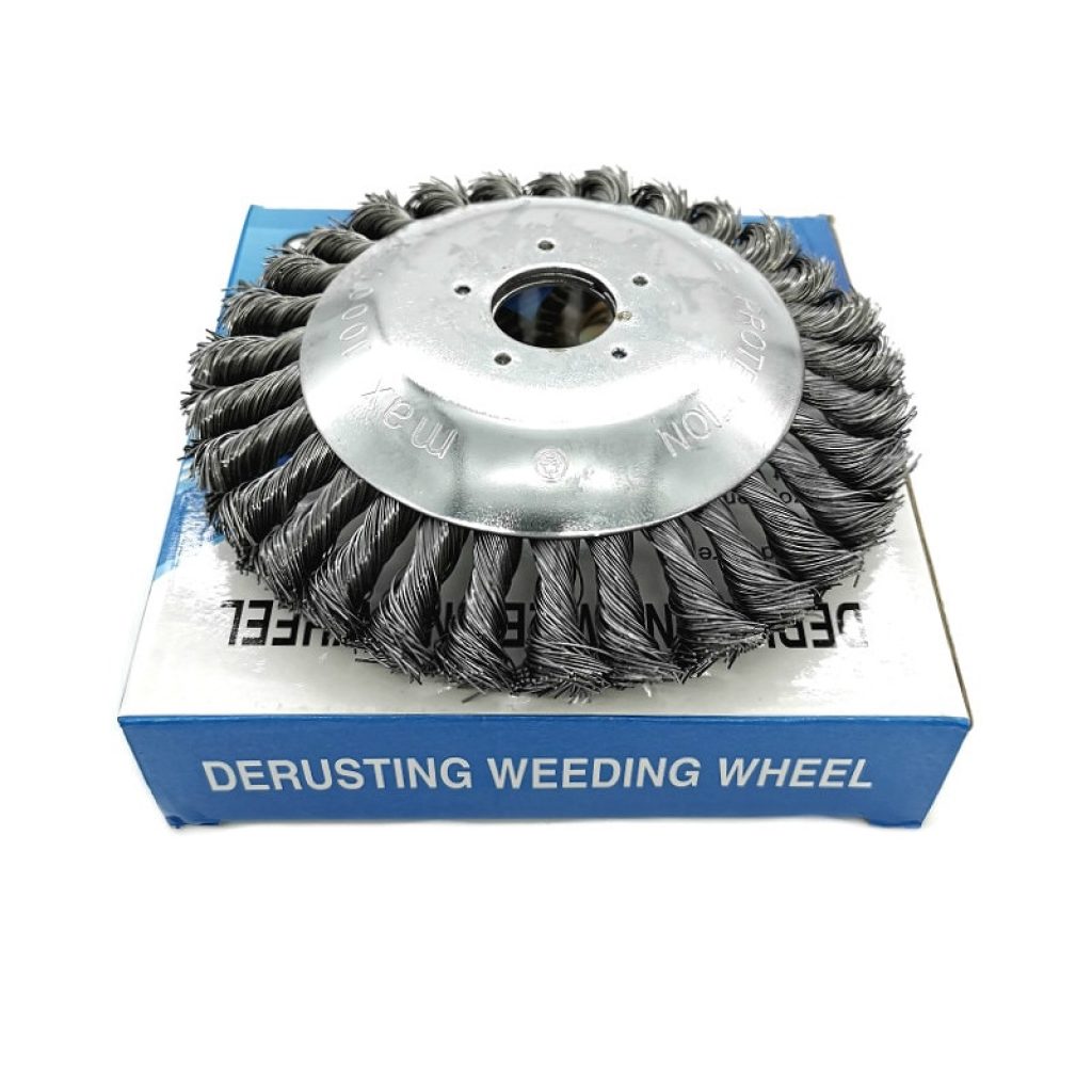 8 6 Inch Brushcutter Head Steel Wire Trimmer Head Grass Weed Cutting Rusting Dust Removal Plate 5