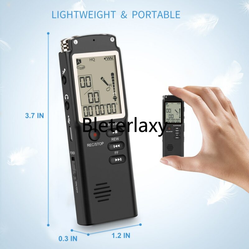 8GB 16GB 32GB Voice Recorder USB Professional 96 Hours Dictaphone Digital Audio Voice Recorder With WAV 3