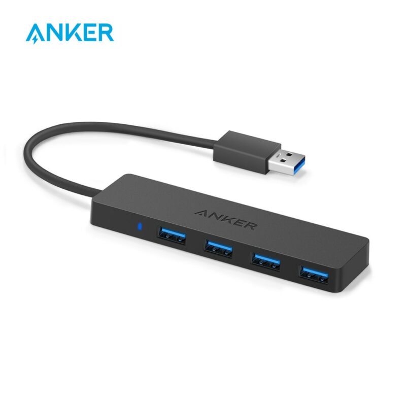 Anker 4 Port USB 3 0 Ultra Slim Data Hub for Macbook Mac Pro mini iMac