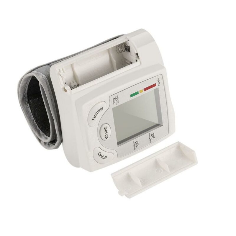 Automatic LCD Digital Wrist Blood Pressure Monitor Heart Pulse Measure High Selling 4