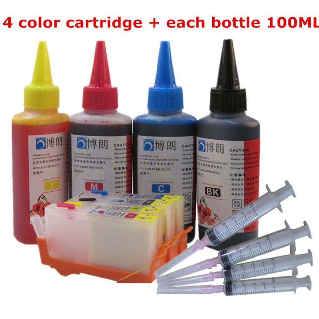 BLOOM for hp 655 Refillable ink cartridge for HP Deskjet 3525 4615 4625 5525 6520 6525