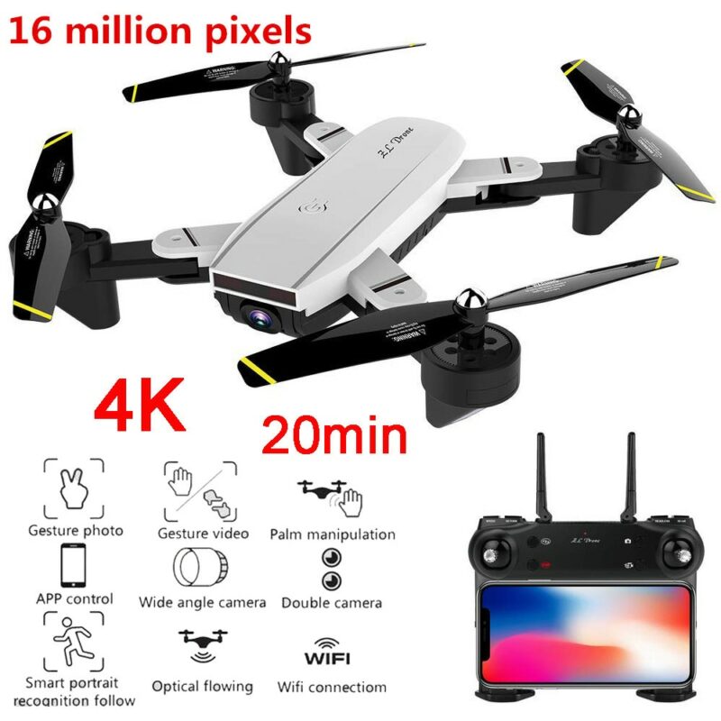 Best 4K Drone with camera 1080P 50x Zoom Professional FPV Wifi RC Drones Altitude Hold Auto