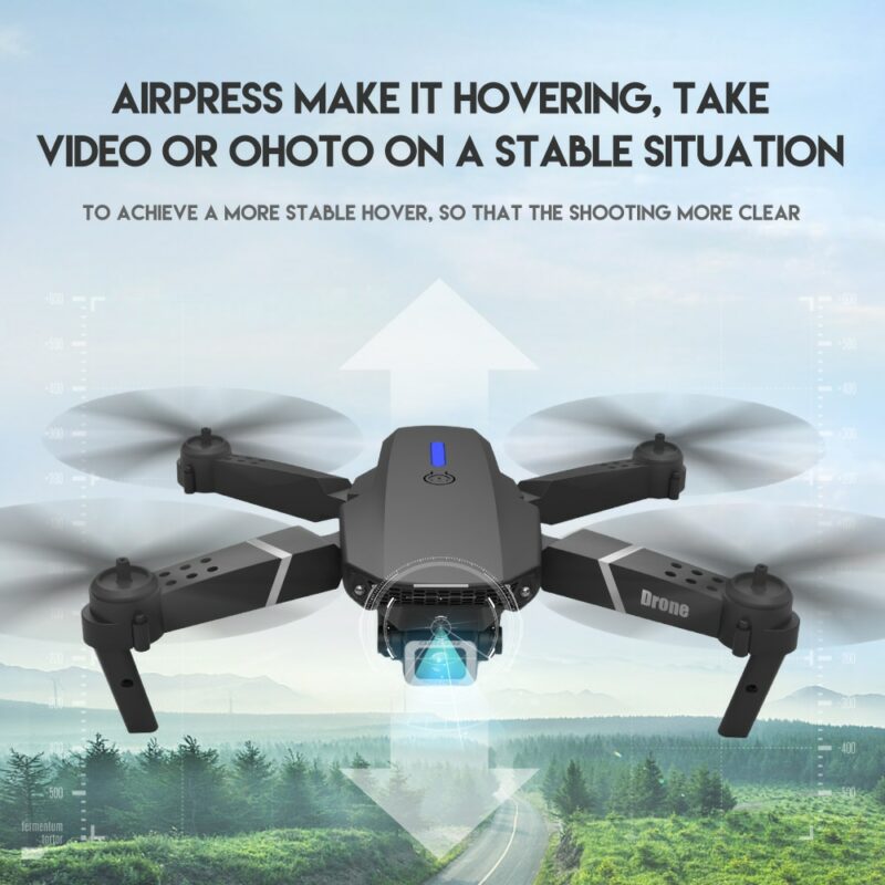 Best Smart WiFi FPV Drones with Camera HD 4K 1080P Wide Angle Foldable RC Quadcopter Altitude 5