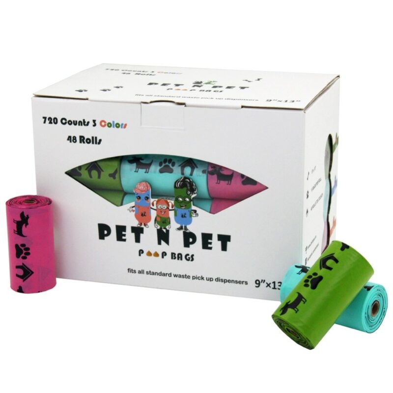 Biodegradable Dog Poop Bags Earth Friendly 18 48 Rolls 270 720 Counts Blue Green Pink Lavender 1
