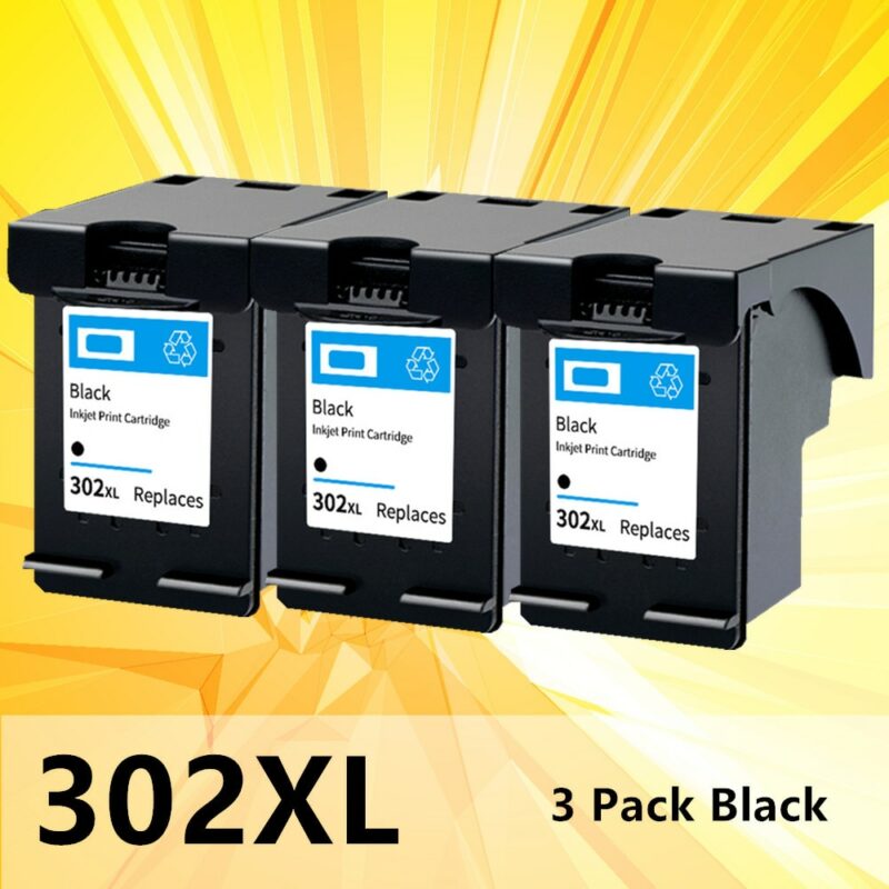 Black 302XL ink cartridge for HP 302 XL for hp302 For HP Deskjet 2130 2135 1110