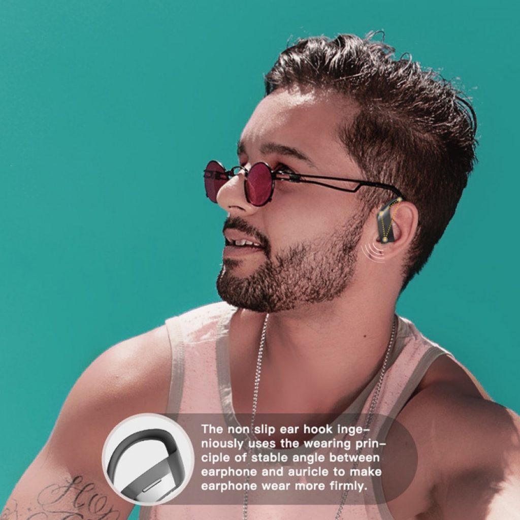 Bluetooth Earphone TWS Wireless Headphones Headsets With Microphone Sports Stereo Charging Box Digital display For Android 4