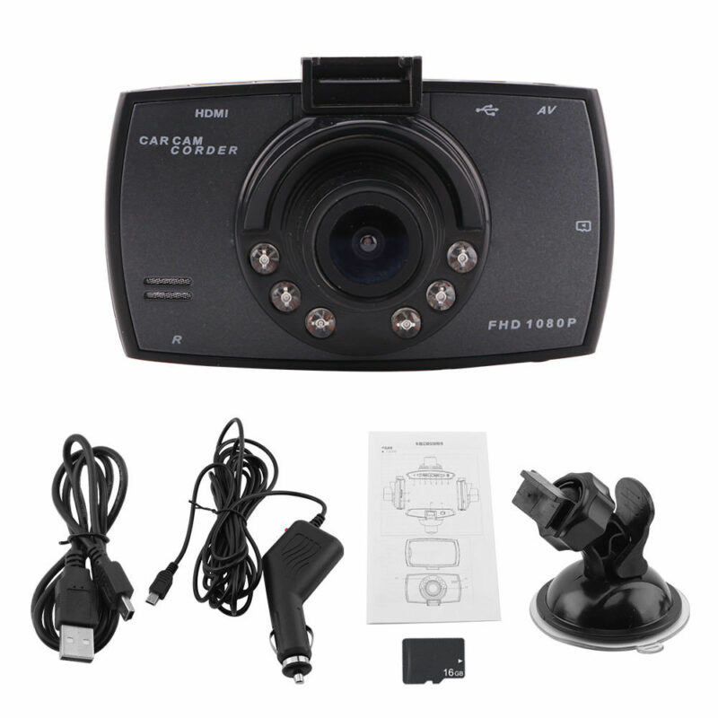 Car DVR Camera Full HD 1080P 140 Degree Dashcam Video Registrars for Cars Night Vision G 5