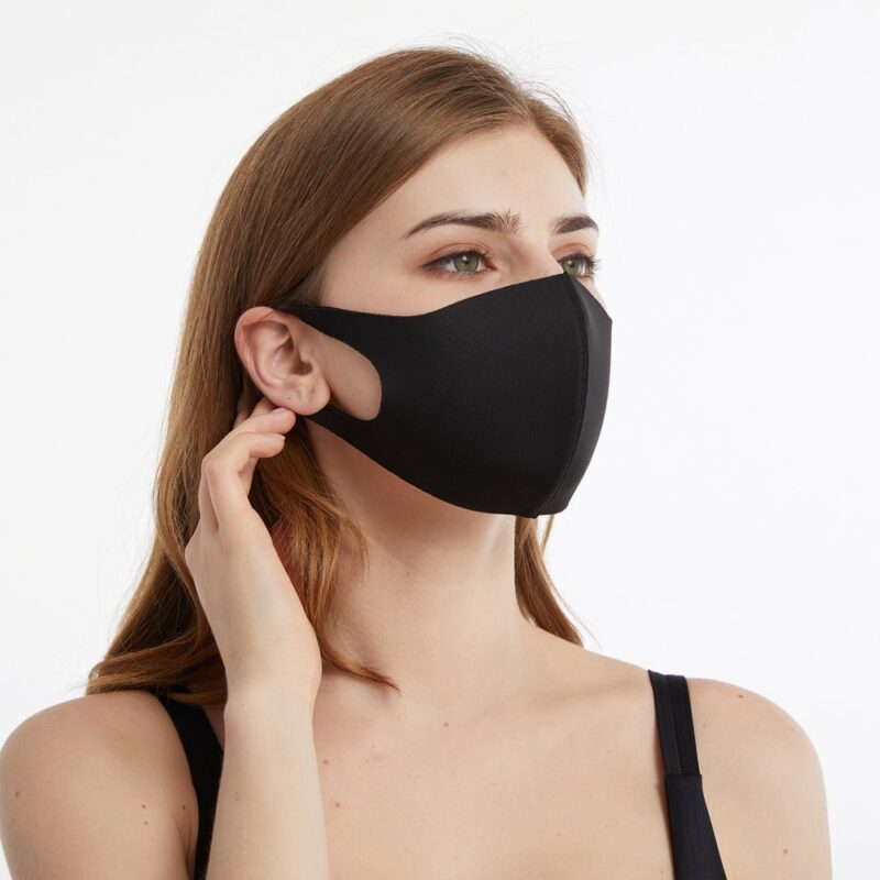 Cool Silk Cotton Face Mouth Mask for Man Woman Washable Reusable Anti Dust Windproof Mouth muffle 2