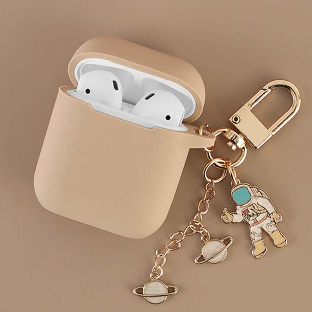 Cosmic Astronaut Spaceman Silicone Case for Apple Airpods 1 2 Accessories Case Protective Cover Bag Box