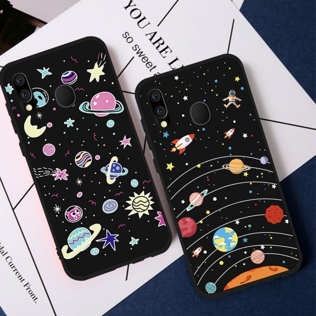 Cute Cartoon Stylish Phone Case For Samsung Galaxy S10 Plus S10e M10 M20 A51 A71 A10 3