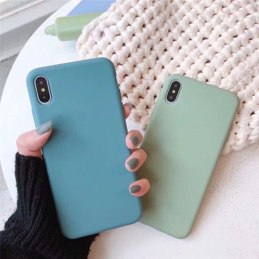 Cute Matte Solid Candy Phone Case for Iphone 11 Case 11 Pro Max Xs Max Xr 3