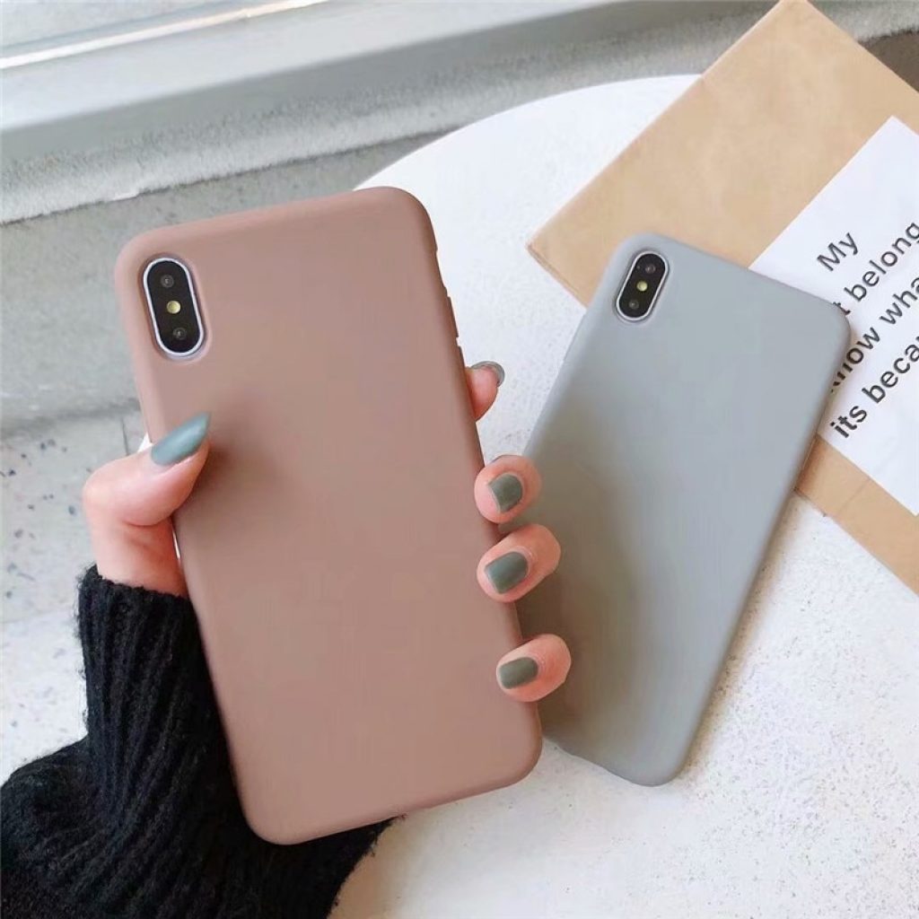 Cute Matte Solid Candy Phone Case for Iphone 11 Case 11 Pro Max Xs Max Xr 4