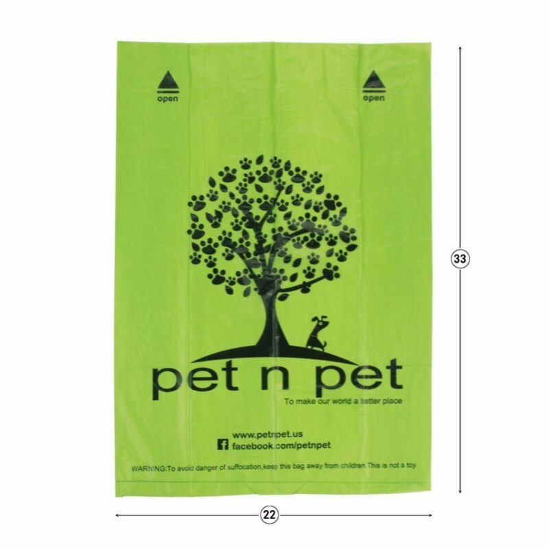 Dog Poop Bags Earth Friendly 10 12 Micron Large Cat Waste Bags Doggie Bag Green Black 1