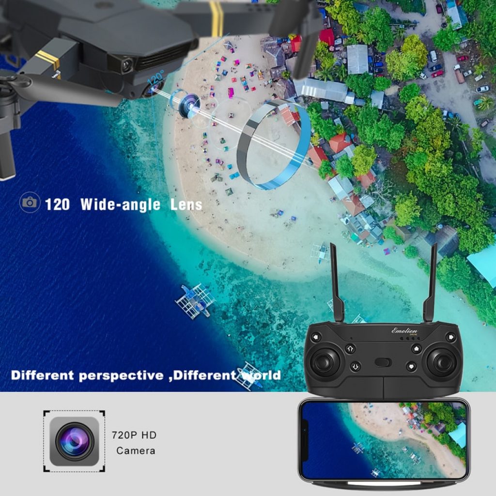 Eachine E58 WIFI FPV With Wide Angle HD 1080P 720P 480P Camera Hight Hold Mode Foldable 1