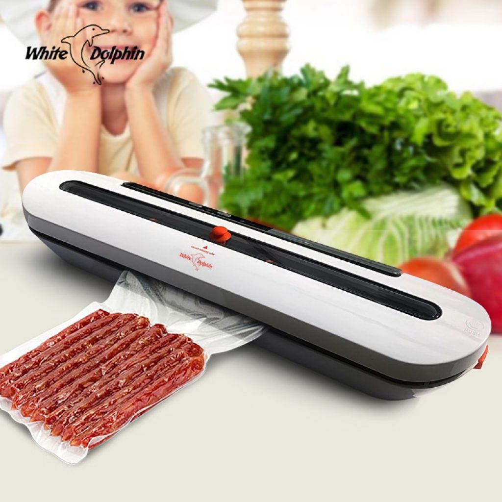 Electric Vacuum Sealer Packaging Machine For Home Kitchen Including 10pcs Food Saver Bags Commercial Vacuum Food
