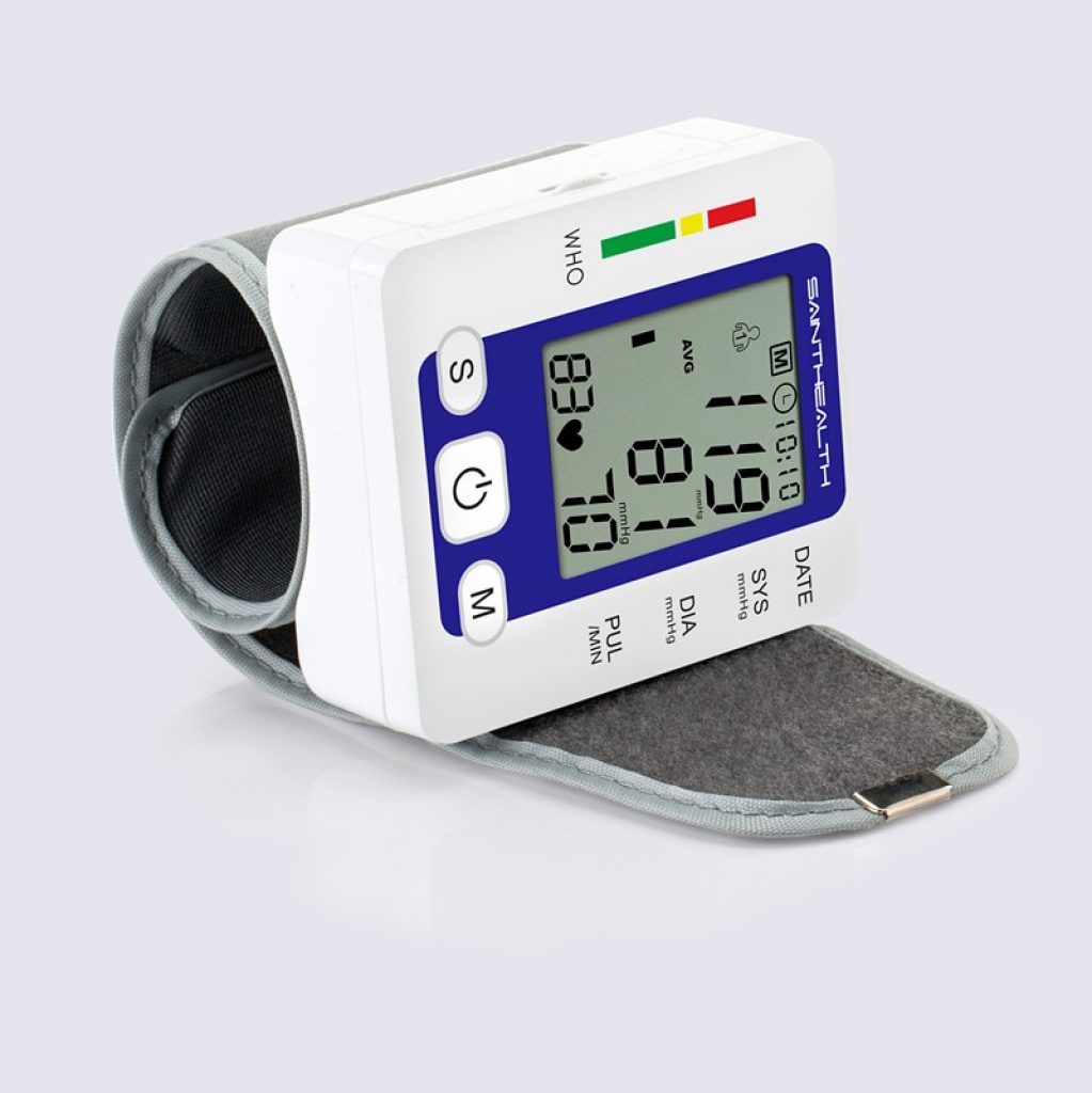 Electric Wrist Blood Pressure Monitor Portable tonometer health care bp Digital Blood Pressure Monitor meters sphygmomanometer 3