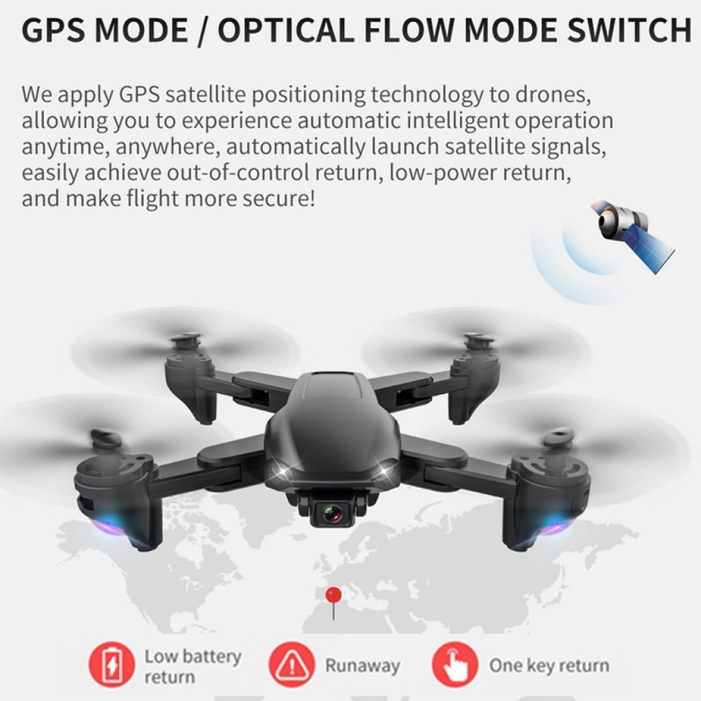 FEMA SG701 SG701S RC GPS Drone with 5G WiFi FPV 4K Dual HD Camera Optical Flow 1