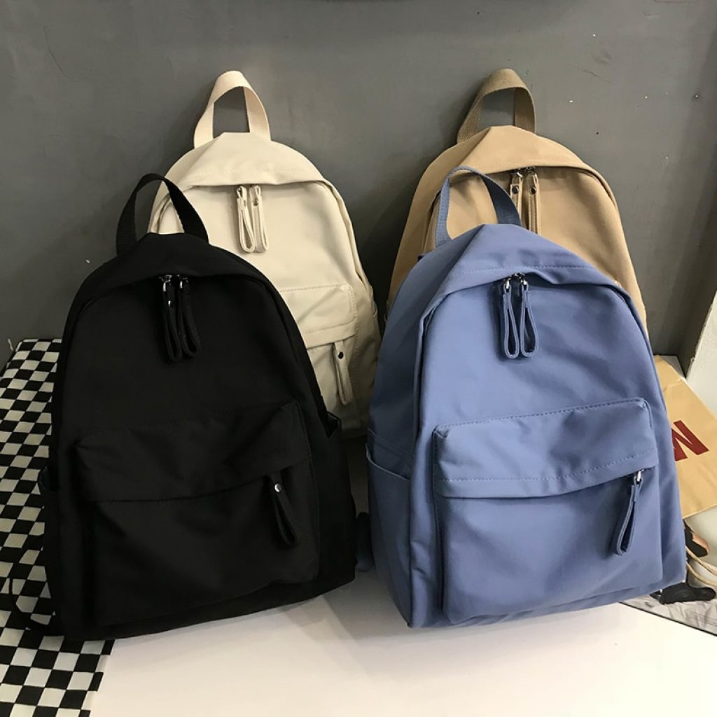 Fashion Backpack Canvas Women Backpack Anti theft Shoulder Bag New School Bag For Teenager Girls Female
