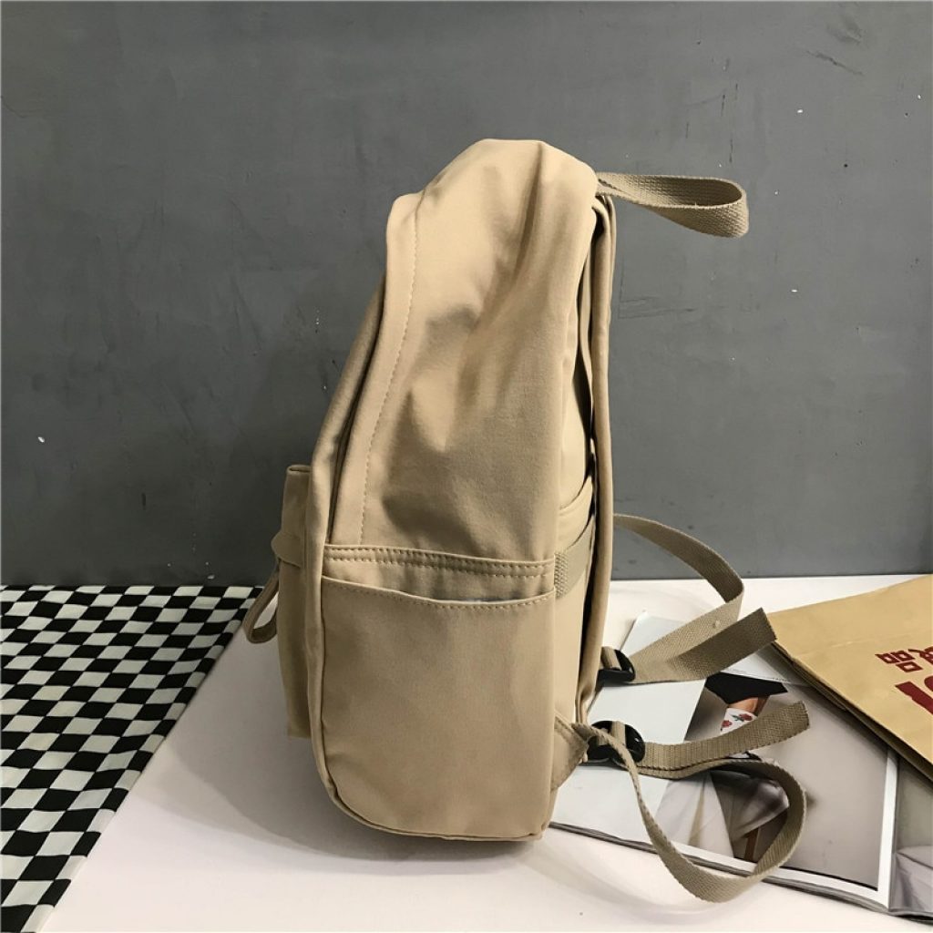 Fashion Backpack Canvas Women Backpack Anti theft Shoulder Bag New School Bag For Teenager Girls Female 4