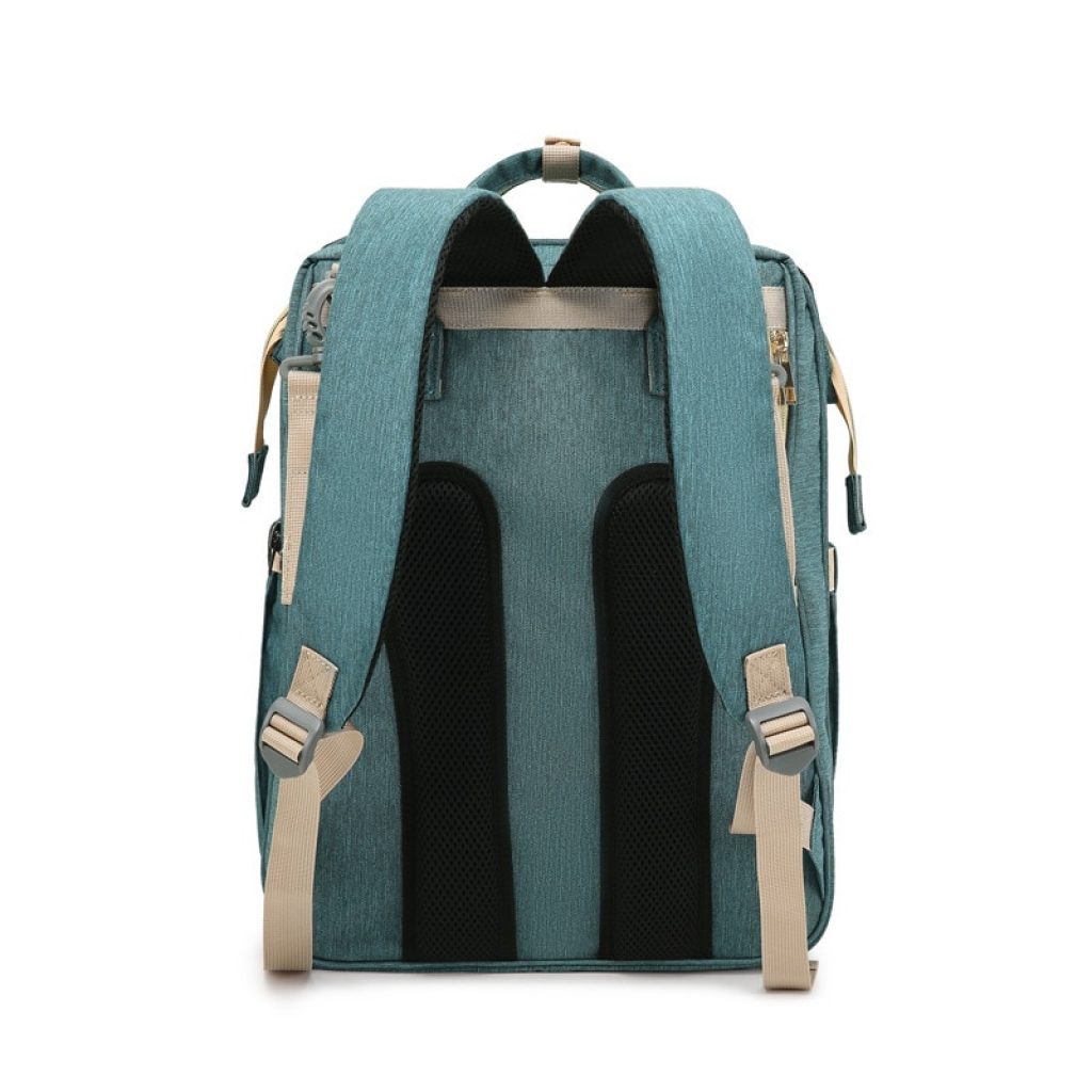 Fashion New Diaper Bags Backpack Multifunctional Foldable Baby Bed Crib Bag Large Capacity Stroller Bag Insulation 2