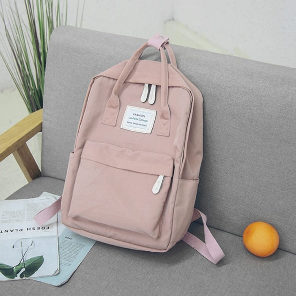 Fashion Women Backpack Waterproof Canvas Travel Backpack Female School Bag For Teenagers Girl Shoulder Bag Bagpack 3