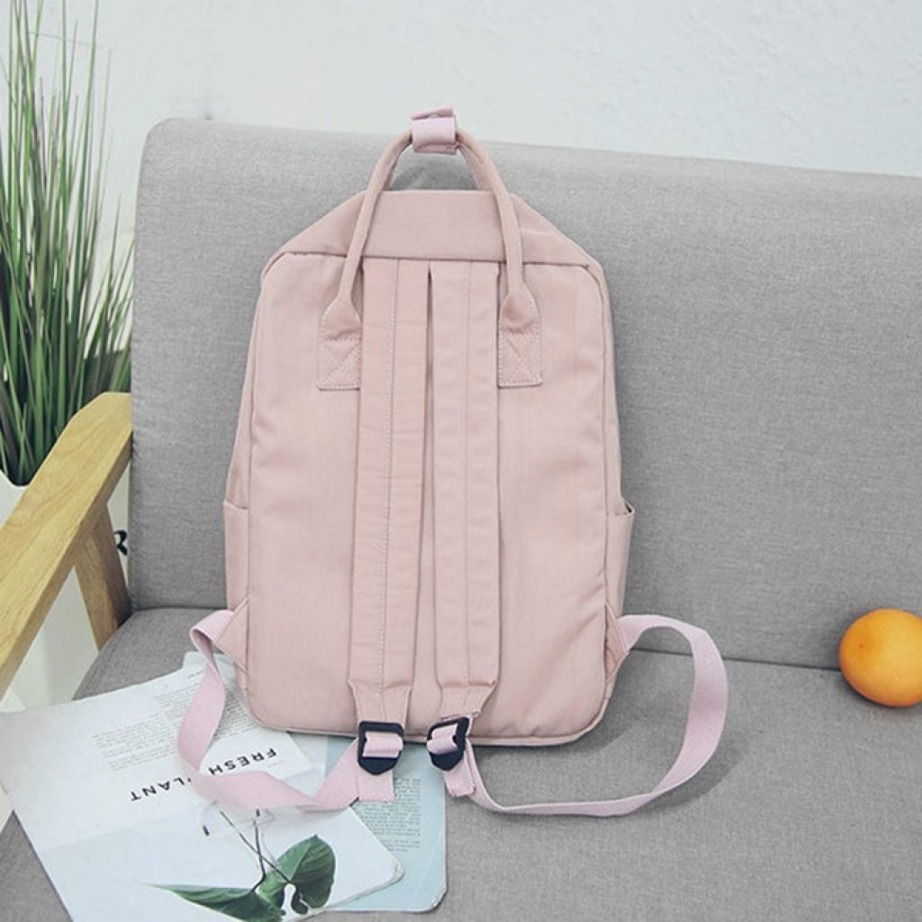 Fashion Women Backpack Waterproof Canvas Travel Backpack Female School Bag For Teenagers Girl Shoulder Bag Bagpack 4