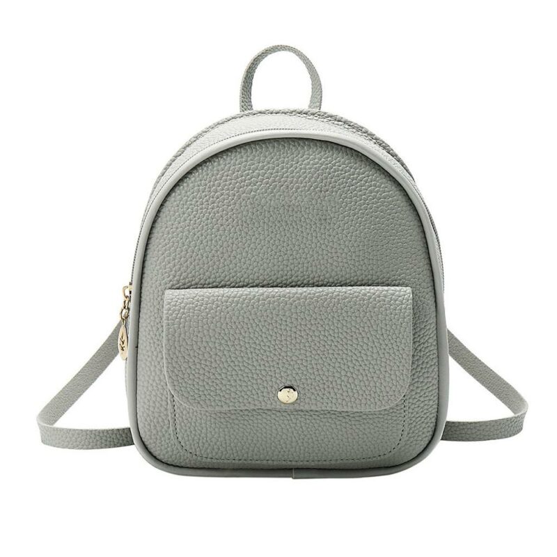 Fashion Women Shoulders Small Backpack Letter Purse Mobile Phone Simple Ladies Travel Bag Student School Backpacks 1