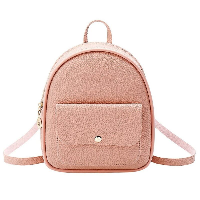 Fashion Women Shoulders Small Backpack Letter Purse Mobile Phone Simple Ladies Travel Bag Student School Backpacks 2