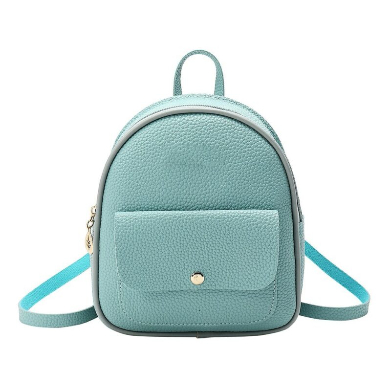 Fashion Women Shoulders Small Backpack Letter Purse Mobile Phone Simple Ladies Travel Bag Student School Backpacks 3