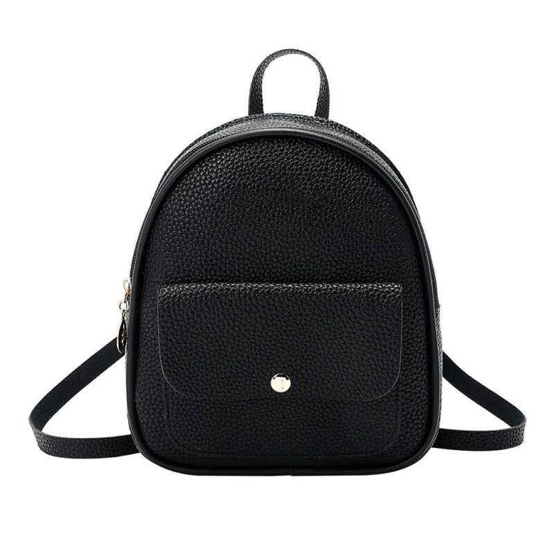 Fashion Women Shoulders Small Backpack Letter Purse Mobile Phone Simple Ladies Travel Bag Student School Backpacks 4