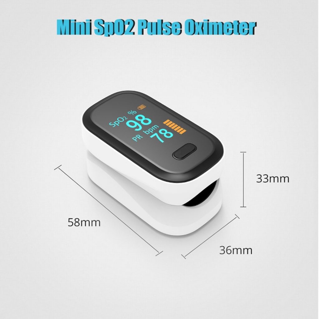 Finger Pulse Oximeters OLED SpO2 PR Blood Oxygen Saturator Finger Oxymeters Medicai Equipment Heart Rate Monitor 4